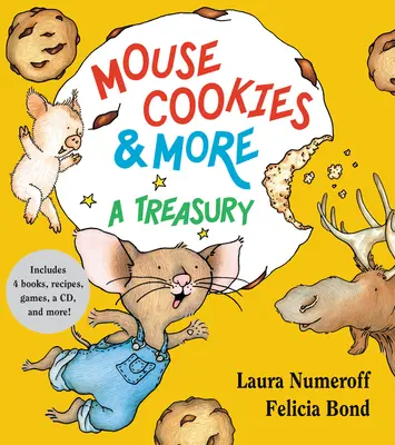 Mouse Cookies & More: A Treasury [Cu CD (audio)-- 8 cântece și lecturi celebre] - Mouse Cookies & More: A Treasury [With CD (Audio)-- 8 Songs and Celebrity Readings]