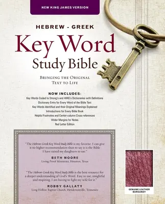 Biblia de studiu cu cuvinte cheie ebraică-greacă-NKJV - Hebrew-Greek Key Word Study Bible-NKJV