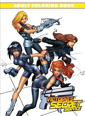 Victoria's Secret Service: Carte de colorat pentru adulți - Victoria's Secret Service: Adult Coloring Book
