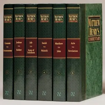 Matthew Henry's Commentary on the Whole Bible, Set complet de 6 volume: Complete and Unabridged - Matthew Henry's Commentary on the Whole Bible, Complete 6-Volume Set: Complete and Unabridged