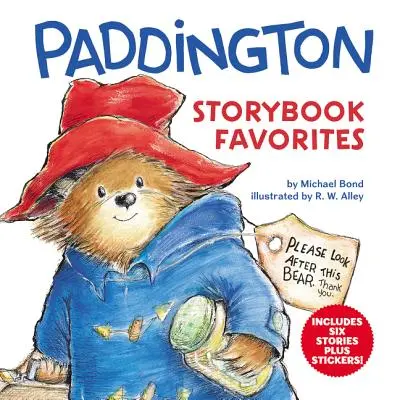 Paddington Storybook Favorites: Include 6 povești plus autocolante! [Cu foaie de abțibilduri] - Paddington Storybook Favorites: Includes 6 Stories Plus Stickers! [With Sticker Sheet]