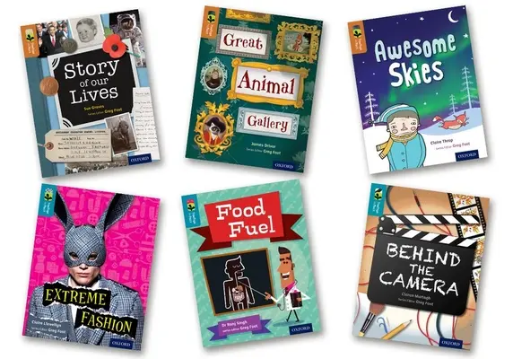 Oxford Reading Tree TreeTops inFact: Oxford Nivelul 8/9: pachet de 6 - Oxford Reading Tree TreeTops inFact: Oxford Level 8/9: Pack of 6