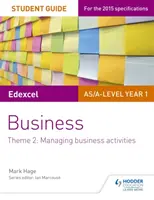 Edexcel AS/A-level Anul 1 Ghidul studentului pentru afaceri: Tema 2: Gestionarea activităților de afaceri - Edexcel AS/A-level Year 1 Business Student Guide: Theme 2: Managing business activities
