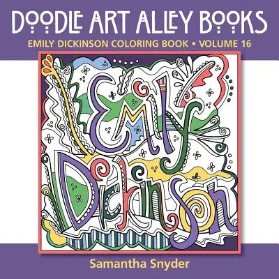 Emily Dickinson Carte de colorat - Emily Dickinson Coloring Book
