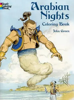 Cartea de colorat Arabian Nights - Arabian Nights Coloring Book