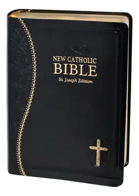 Noua Biblie Catolică Tipărire medie Dura Lux (negru) - New Catholic Bible Medium Print Dura Lux (Black)