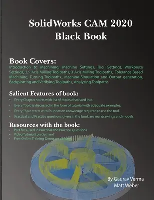 SolidWorks CAM 2020 Carte neagră - SolidWorks CAM 2020 Black Book