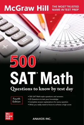 500 SAT Math Questions to Know by Test Day, ediția a treia - 500 SAT Math Questions to Know by Test Day, Third Edition