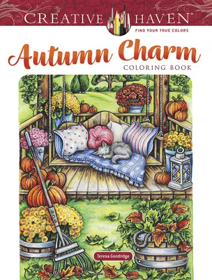 Creative Haven toamnă farmec carte de colorat - Creative Haven Autumn Charm Coloring Book