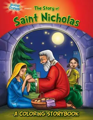 Povestea Sfântului Nicolae Carte de colorat - The Story of Saint Nicholas Coloring Book