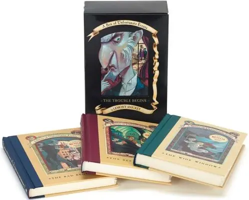 O serie de evenimente nefericite Box: Încep necazurile (Cărțile 1-3) - A Series of Unfortunate Events Box: The Trouble Begins (Books 1-3)