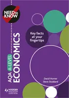 Trebuie să știți: AQA A-level Economie - Need to Know: AQA A-level Economics