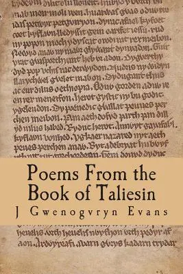 Poezii din Cartea lui Taliesin - Poems From the Book of Taliesin
