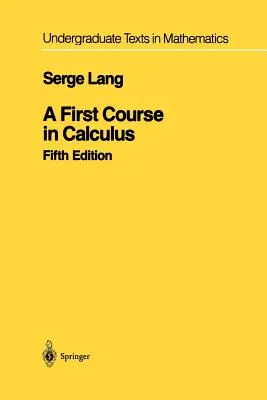 Un prim curs de calcul - A First Course in Calculus