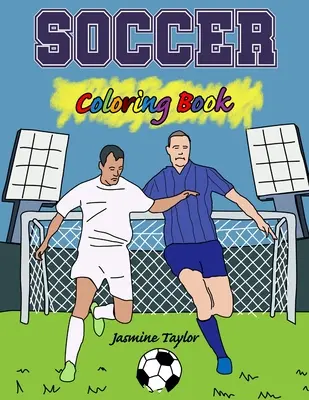 Fotbal Carte de colorat - Soccer Coloring Book