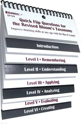 Întrebări rapide pentru taxonomia Bloom revizuită - Quick Flip Questions for the Revised Bloom Taxonomy