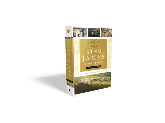 Biblia de studiu King James, copertă cartonată, ediție color - The King James Study Bible, Hardcover, Full-Color Edition
