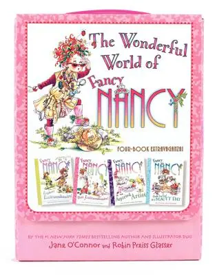 Fancy Nancy: Minunata lume a lui Fancy Nancy: 4 cărți în 1 box set! - Fancy Nancy: The Wonderful World of Fancy Nancy: 4 Books in 1 Box Set!