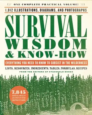 Survival Wisdom & Know-How: Tot ce trebuie să știți pentru a supraviețui în sălbăticie - Survival Wisdom & Know-How: Everything You Need to Know to Subsist in the Wilderness