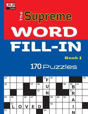 Cartea SUPREME WORD FILL-IN - The SUPREME WORD FILL-IN Book