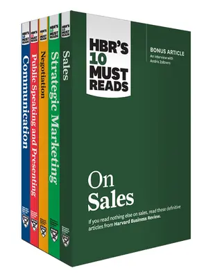 Colecția Hbr's 10 Must Reads for Sales and Marketing (5 cărți) - Hbr's 10 Must Reads for Sales and Marketing Collection (5 Books)