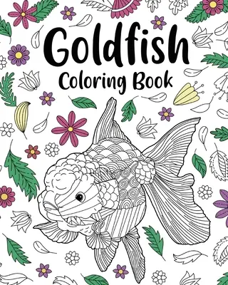 Cartea de colorat Peștișorul auriu - Goldfish Coloring Book