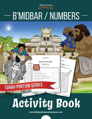 B'midbar / Numere Carte de activități: Porțiuni din Tora pentru copii - B'midbar / Numbers Activity Book: Torah Portions for Kids
