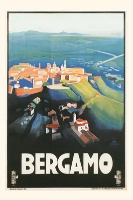 Jurnal de epocă Bergamo, Italia - Vintage Journal Bergamo, Italy