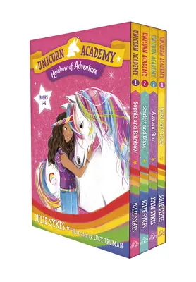 Unicorn Academy: Rainbow of Adventure Boxed Set (Cărțile 1-4) - Unicorn Academy: Rainbow of Adventure Boxed Set (Books 1-4)