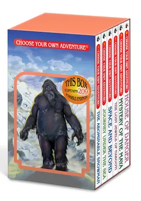 Choose Your Own Adventure 6- Book Boxed Set #1 (Omul de zăpadă abominabil, Călătorie sub mare, Spațiu și dincolo, Bijuteriile pierdute din Nabooti, Misterul o - Choose Your Own Adventure 6- Book Boxed Set #1 (the Abominable Snowman, Journey Under the Sea, Space and Beyond, the Lost Jewels of Nabooti, Mystery o