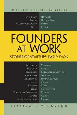 Fondatorii la lucru: Povești din primele zile ale startup-urilor - Founders at Work: Stories of Startups' Early Days