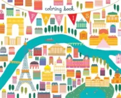 Paris Carte de colorat - Paris Coloring Book