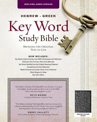 Biblia de studiu cu cuvinte cheie ebraică-greacă-NKJV - Hebrew-Greek Key Word Study Bible-NKJV