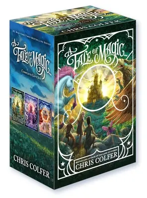 O poveste de magie... Set cadou complet cu copertă cartonată - A Tale of Magic... Complete Hardcover Gift Set