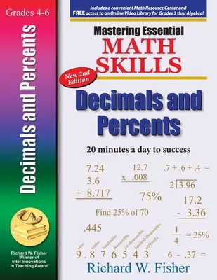 Mastering Essential Math Skills: Decimale și procente, Ediția a 2-a - Mastering Essential Math Skills Decimals and Percents, 2nd Edition