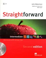 Straightforward 2nd Edition Carte de lucru pentru nivel intermediar cu cheie și CD Pack - Straightforward 2nd Edition Intermediate Level Workbook with key & CD Pack
