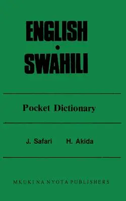 Dicționar de buzunar în limba engleză și swahili - English Swahili Pocket Dictionary