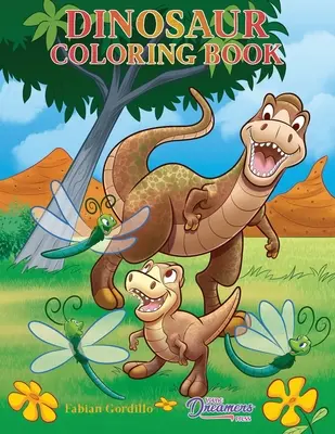 Carte de colorat cu dinozauri: Pentru copii de 4-8 ani, 9-12 ani - Dinosaur Coloring Book: For Kids Ages 4-8, 9-12