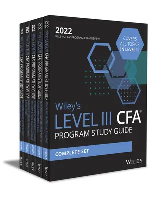 Wiley's Level III Cfa Program Study Guide 2022: Set complet - Wiley's Level III Cfa Program Study Guide 2022: Complete Set