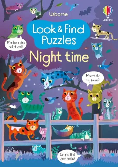 Căutați și găsiți puzzle-uri de noapte - Look and Find Puzzles Night time