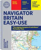 Philip's Navigator Britain Format ușor de utilizat - (Legare spirală) - Philip's Navigator Britain Easy Use Format - (Spiral binding)