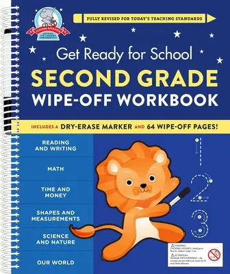 Get Ready for School: Carte de lucru pentru clasa a doua - Get Ready for School: Second Grade Wipe-Off Workbook
