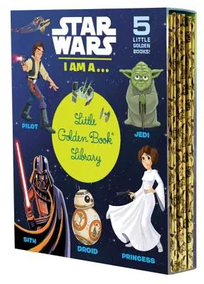 Războiul Stelelor: Eu sunt un...Biblioteca Micii Cărți de Aur (Războiul Stelelor): Eu sunt un pilot; Eu sunt un Jedi; Eu sunt un Sith; Eu sunt un droid; Eu sunt o prințesă - Star Wars: I Am A...Little Golden Book Library (Star Wars): I Am a Pilot; I Am a Jedi; I Am a Sith; I Am a Droid; I Am a Princess