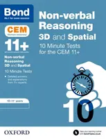 Bond 11+: CEM 3D Reasoning Non-Verbal 10 Minute Tests - 10-11 ani - Bond 11+: CEM 3D Non-Verbal Reasoning 10 Minute Tests - 10-11 Years