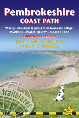 Pembrokeshire Coast Path: British Walking Guide: 96 de hărți de mers pe jos la scară largă și ghiduri pentru 47 de orașe și sate - planificare, locuri de cazare, loc - Pembrokeshire Coast Path: British Walking Guide: 96 Large-Scale Walking Maps and Guides to 47 Towns & Villages - Planning, Places to Stay, Place