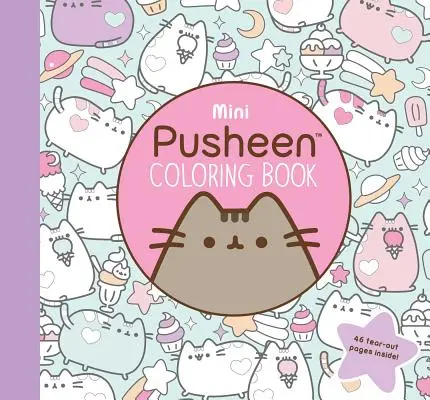 Mini Pusheen Carte de colorat - Mini Pusheen Coloring Book