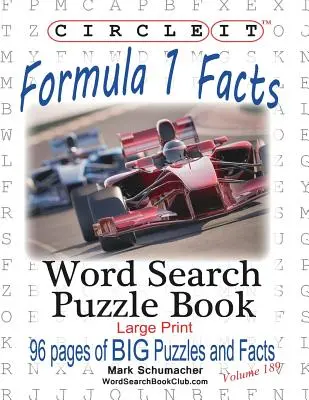 Circle It, Formula 1 / Formula One / F1 fapte, căutare prin cuvinte, carte puzzle - Circle It, Formula 1 / Formula One / F1 Facts, Word Search, Puzzle Book