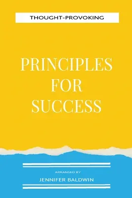 Principii provocatoare de gândire pentru succes - Thought-Provoking Principles for Success