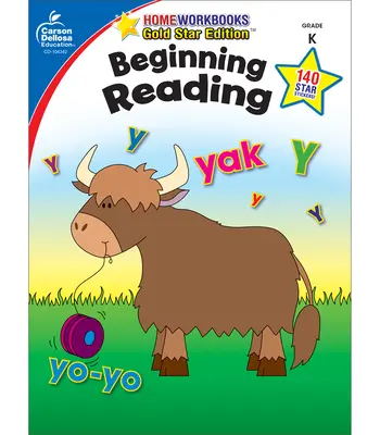 Lectura începătoare, clasa K: Gold Star Edition - Beginning Reading, Grade K: Gold Star Edition
