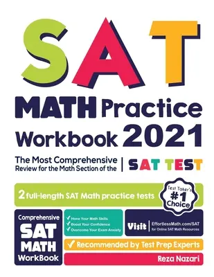 Caiet de exerciții SAT Math: The Most Comprehensive Review for the Math Section of the SAT Test (Cea mai cuprinzătoare revizuire pentru secțiunea de matematică a testului SAT) - SAT Math Practice Workbook: The Most Comprehensive Review for the Math Section of the SAT Test